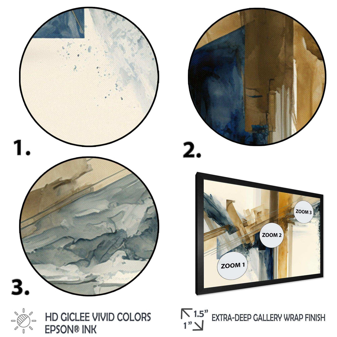 Modern Watercolor Abstract II - Modern Canvas Wall Art