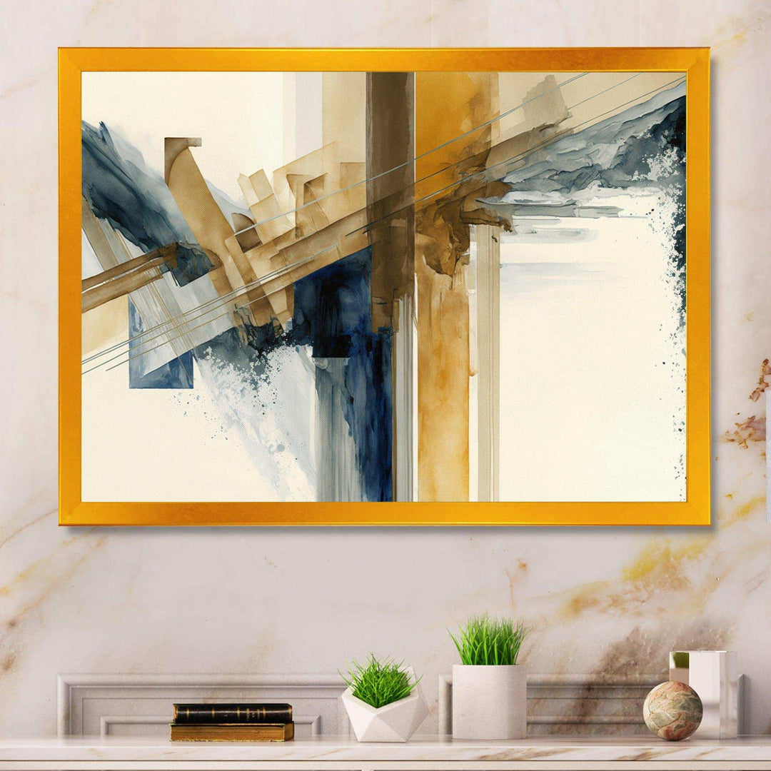 Modern Watercolor Abstract II - Modern Canvas Wall Art