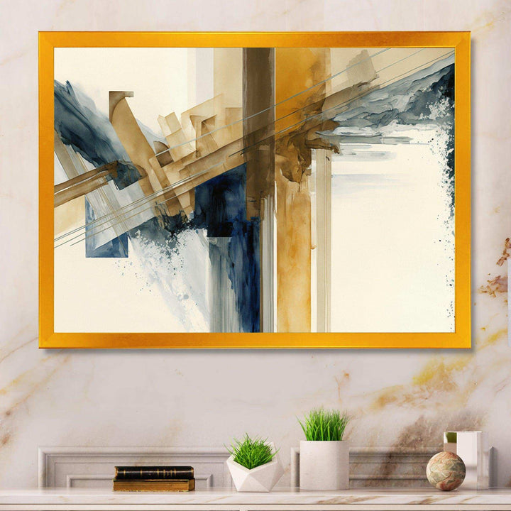 Modern Watercolor Abstract II - Modern Canvas Wall Art