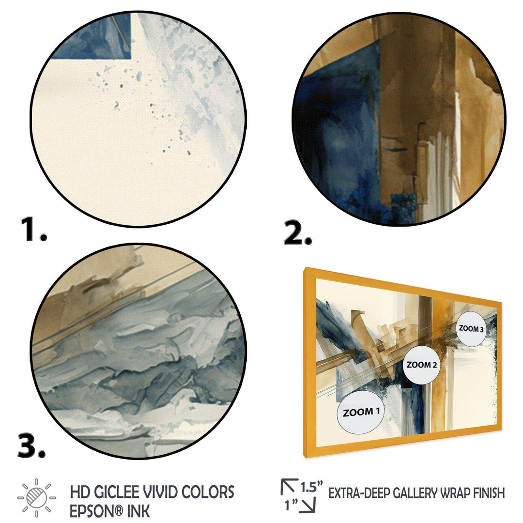 Modern Watercolor Abstract II - Modern Canvas Wall Art