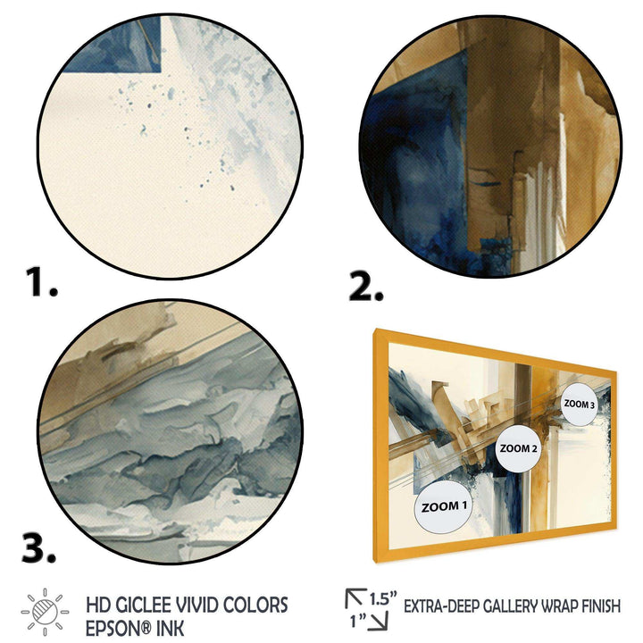 Modern Watercolor Abstract II - Modern Canvas Wall Art