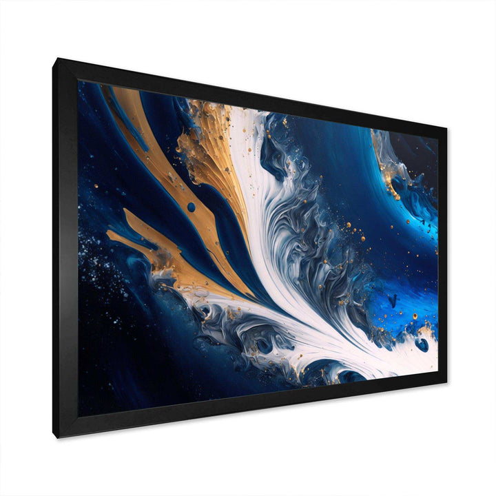 Ice Paint Splash III - Modern Wall Art Prints