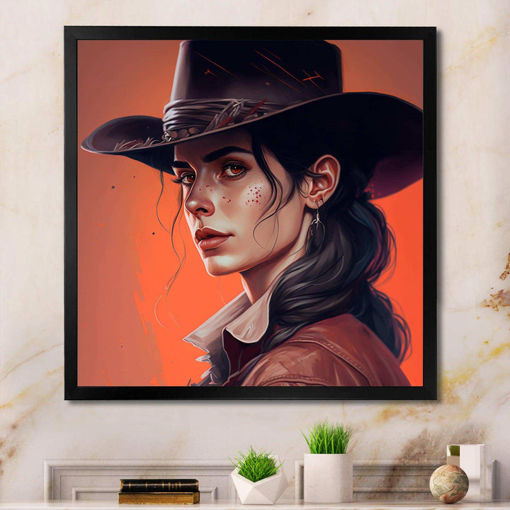 Western Cow Girl II