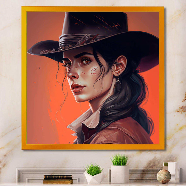 Western Cow Girl II