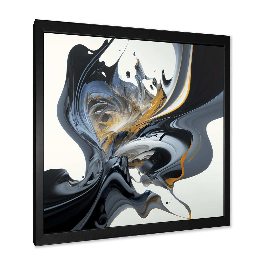 Bright Blue Smooth Abstract II - Modern Wall Art Prints