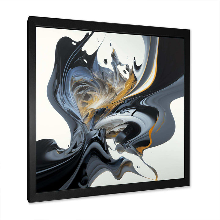 Bright Blue Smooth Abstract II - Modern Wall Art Prints