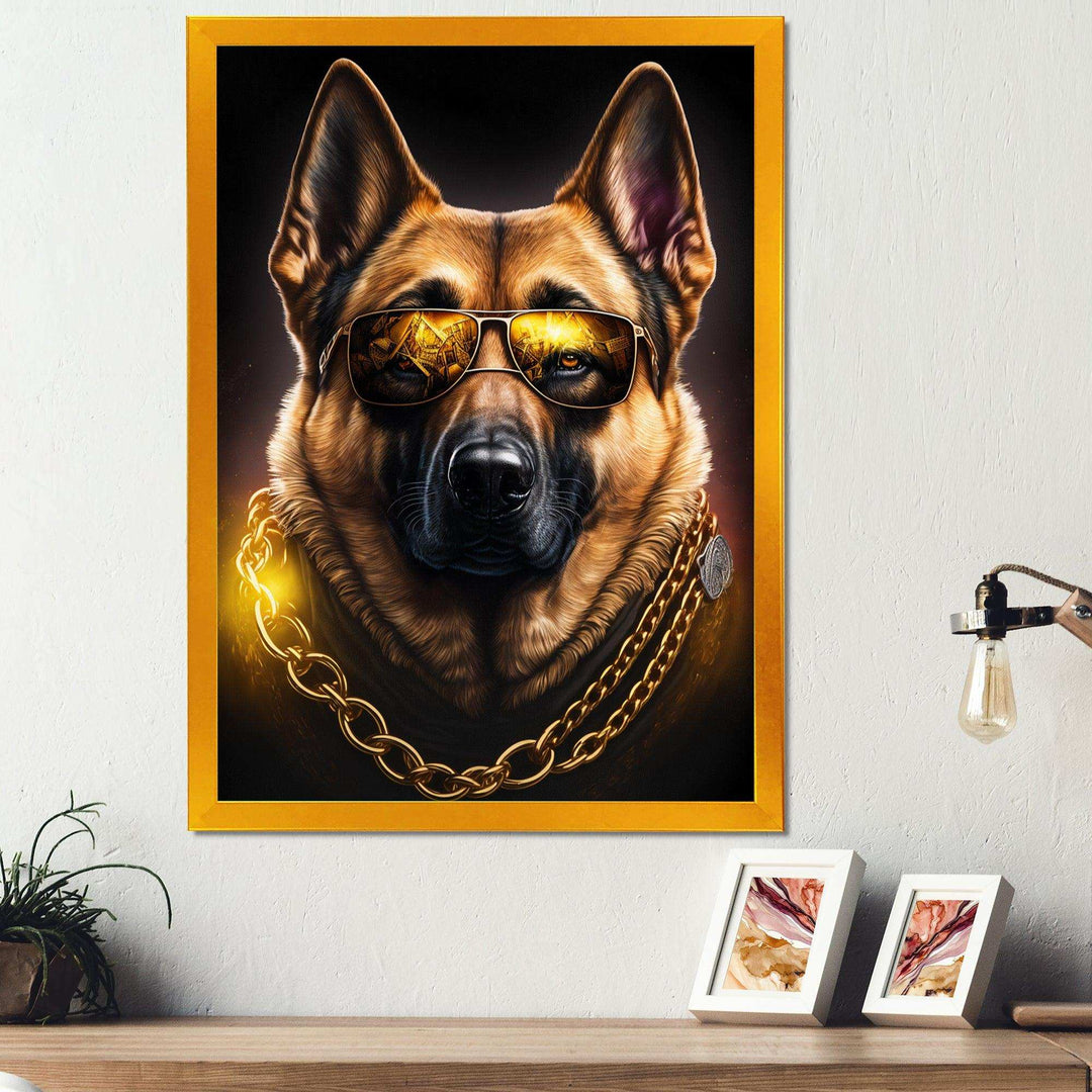 German Shepherd Gangster In NYC II