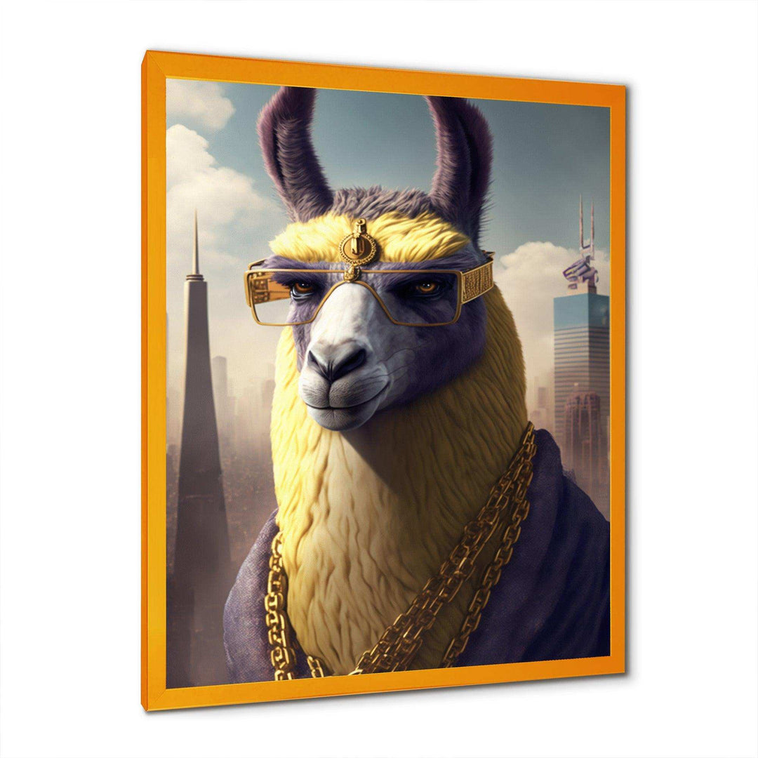 Llama Gangster In NYC