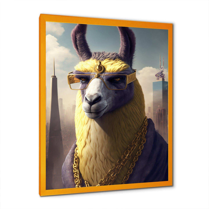 Llama Gangster In NYC