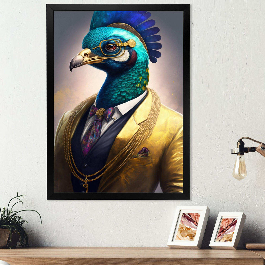 Peacock Gangster In NYC I