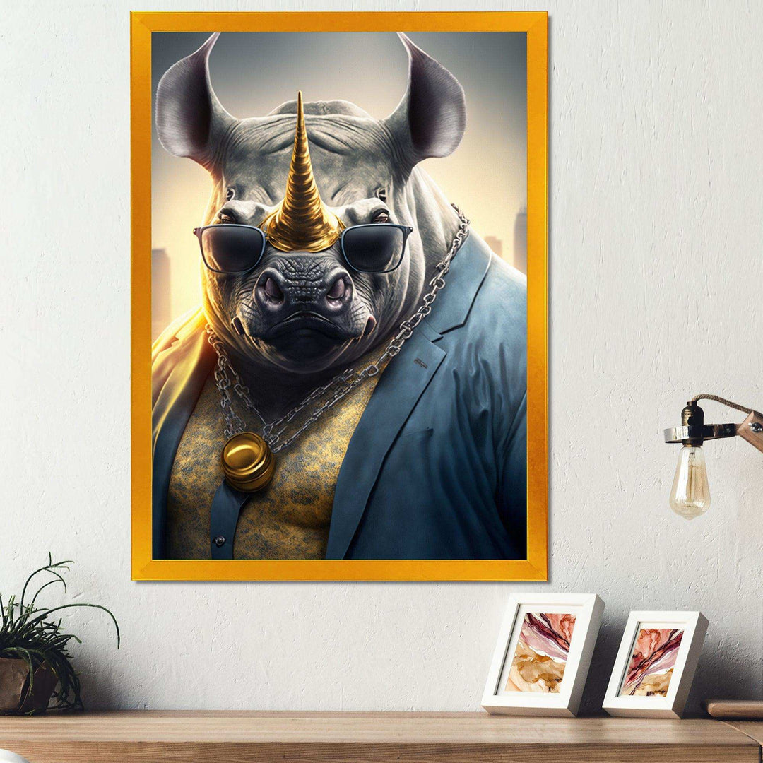 Rhino Gangster in NYC  III