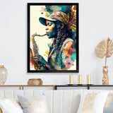 Music Saxophone Player III
