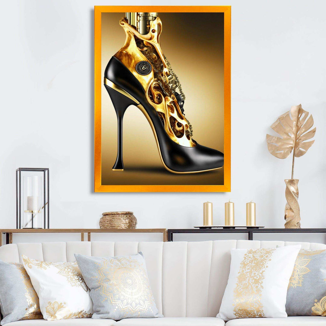 Golden Mechanic High Heel IV