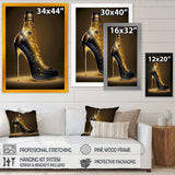 Golden Champagne High Heel III