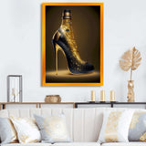 Golden Champagne High Heel III