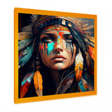 Colorful Native American Woman III