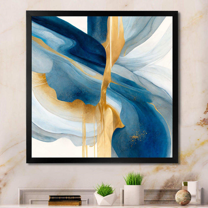 Bold Expression Art I - Modern Living Room Wall Decor