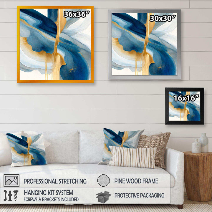Bold Expression Art I - Modern Living Room Wall Decor