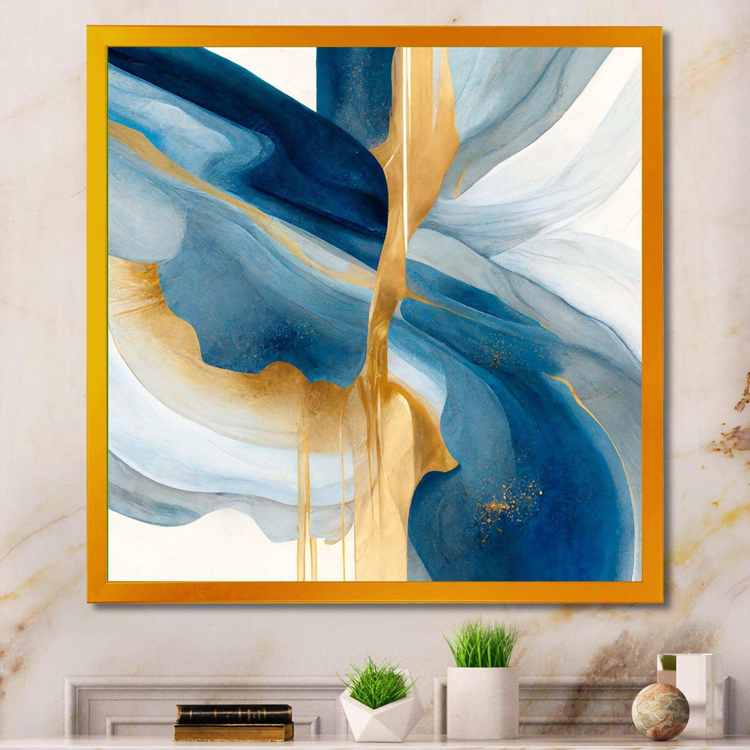 Bold Expression Art I - Modern Living Room Wall Decor