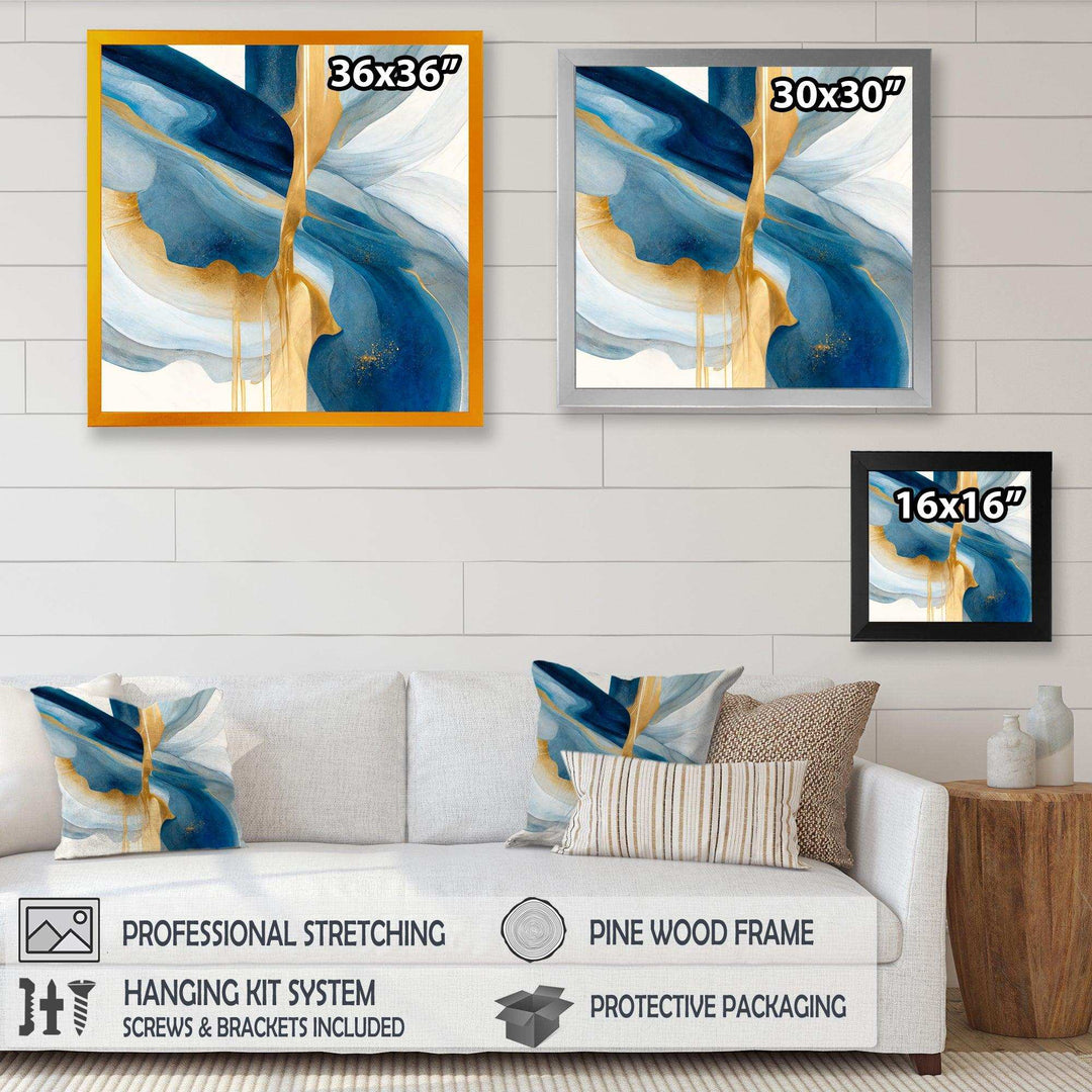 Bold Expression Art I - Modern Living Room Wall Decor