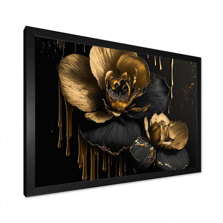 Black And Gold Orchid II