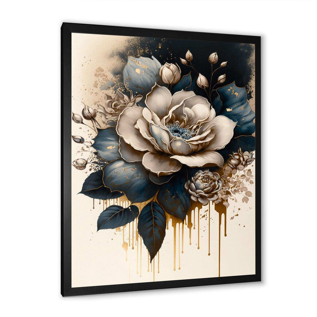 Black And White Rose Design III