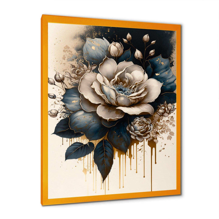 Black And White Rose Design III