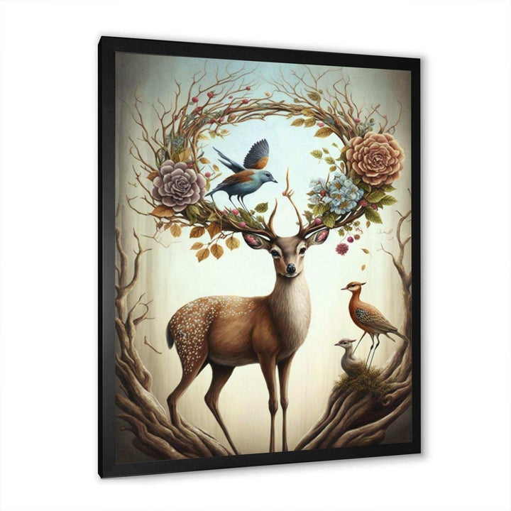 Deer With Blooming Antlers IV