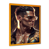 Fashion Muscular Man With Sun Glasses II