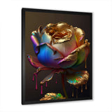 Rainbow Peony Liquid Gold Drips Hyper IV