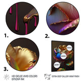 Rainbow Peony Liquid Gold Drips Hyper IV