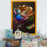 Rainbow Peony Liquid Gold Drips Hyper IV