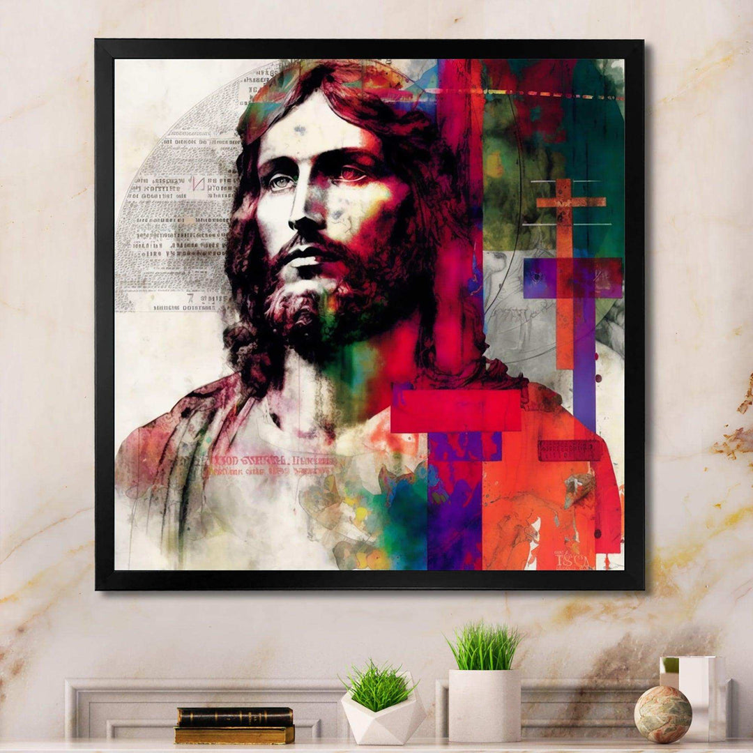 Pop Art Jesus Portrait I