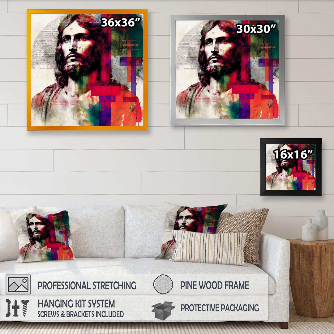 Pop Art Jesus Portrait I