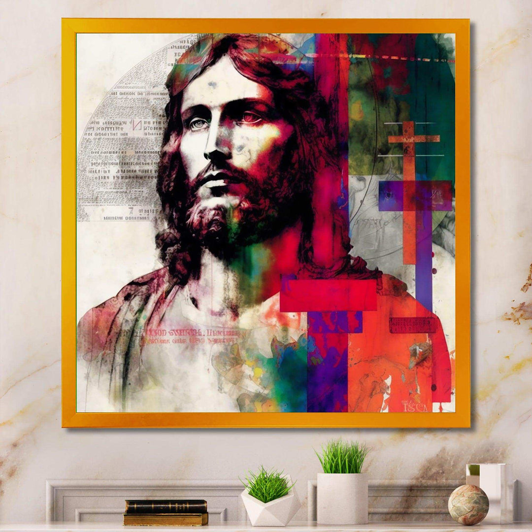 Pop Art Jesus Portrait I