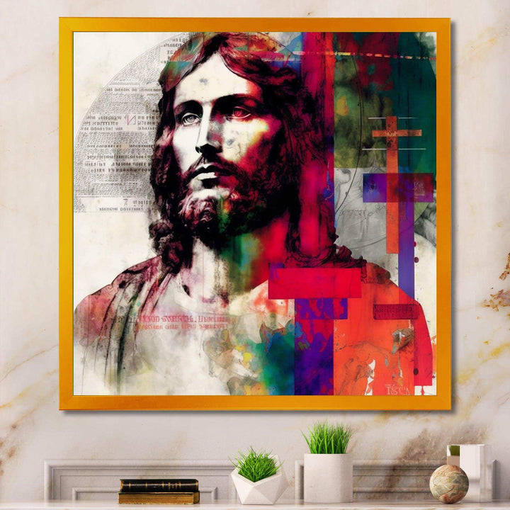 Pop Art Jesus Portrait I