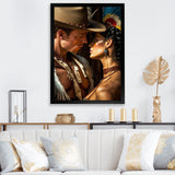 Cowboy And An Indian Woman In Love III