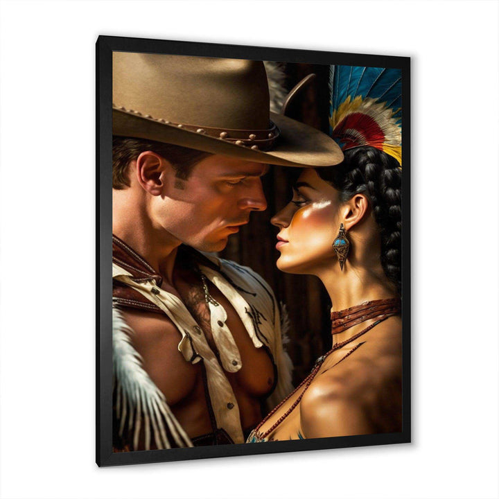 Cowboy And An Indian Woman In Love III