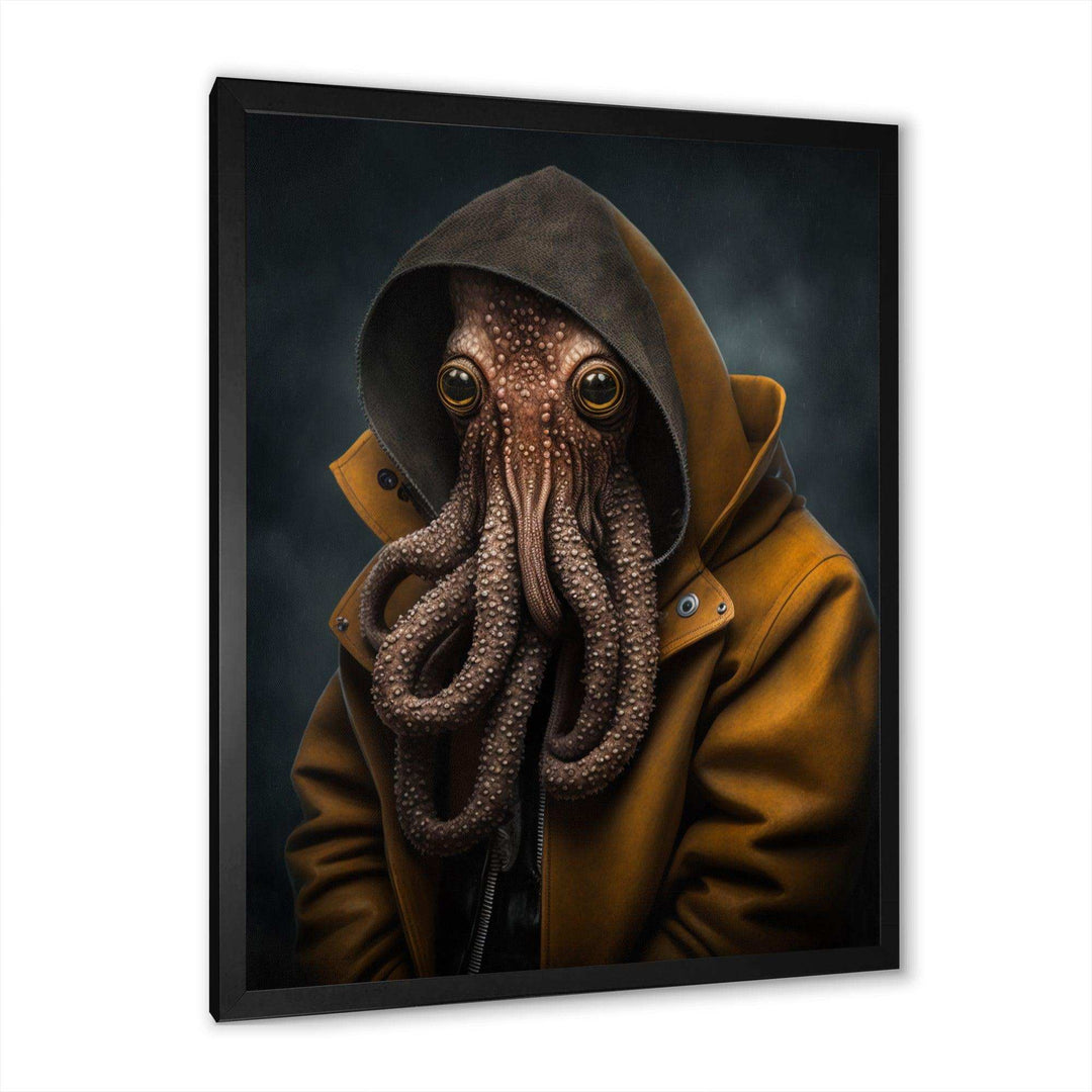 Anthropomorphic Of Octopus Portrait IV