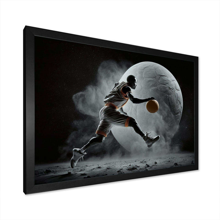Basket Ball On The Moon
