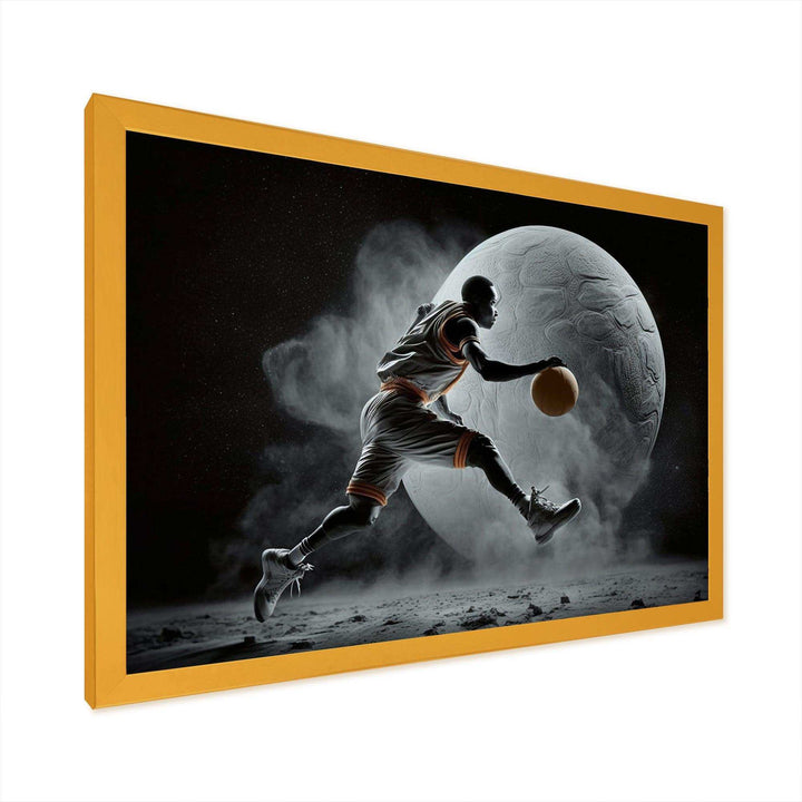 Basket Ball On The Moon