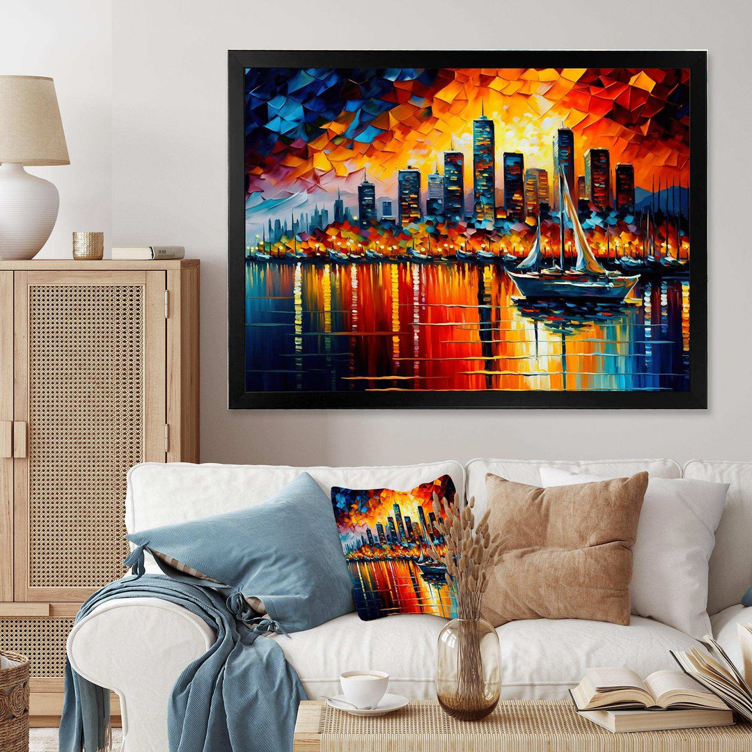 Colorful City In Vancouver I