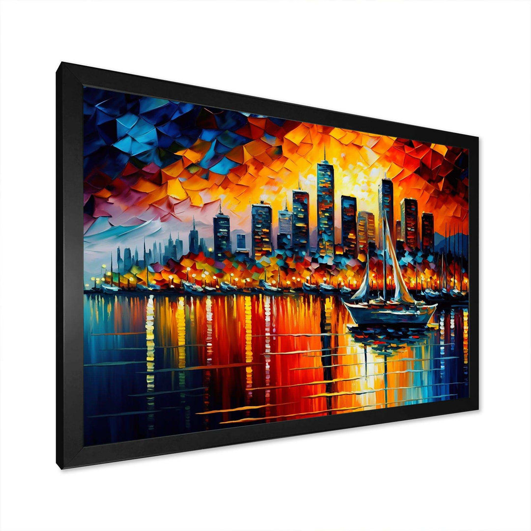 Colorful City In Vancouver I