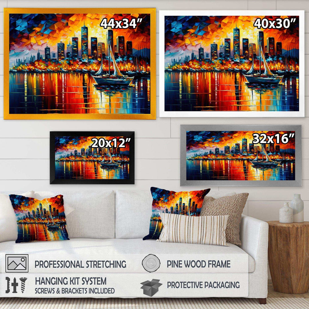 Colorful City In Vancouver I