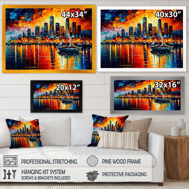 Colorful City In Vancouver I