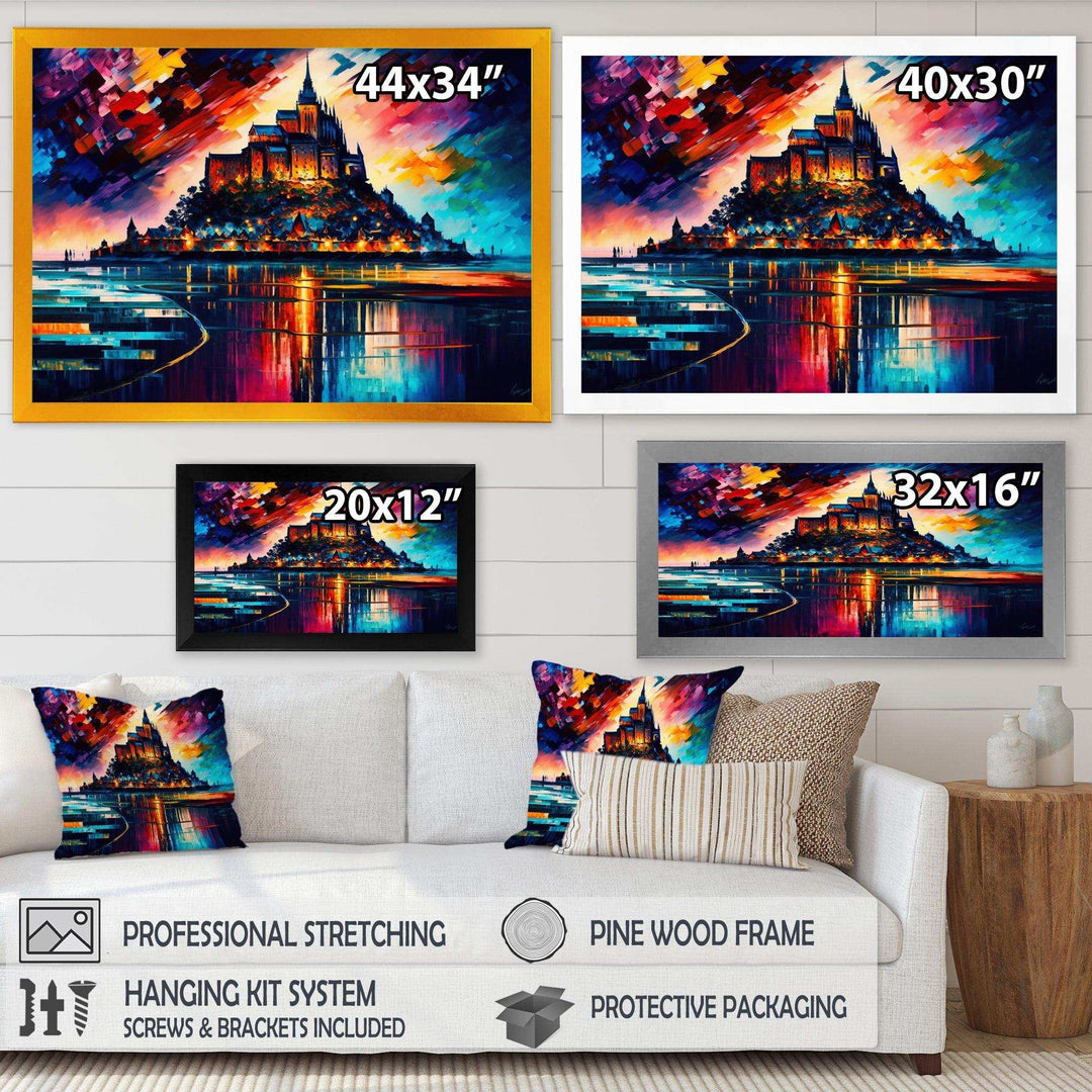 Colorful City Of Mont