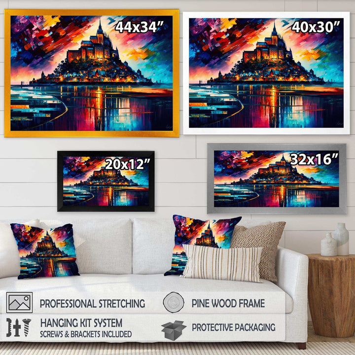 Colorful City Of Mont