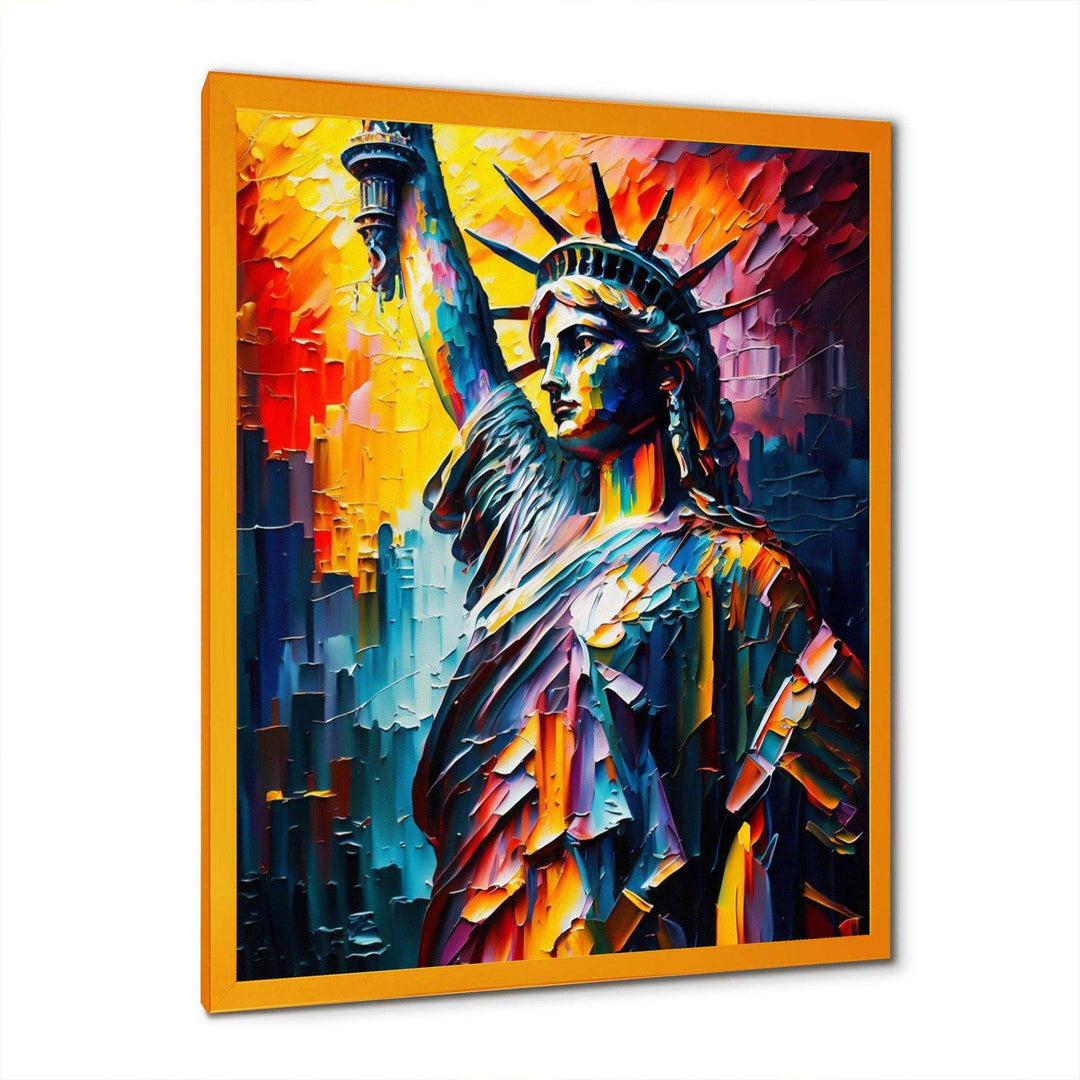 Colorful Liberty Statue II
