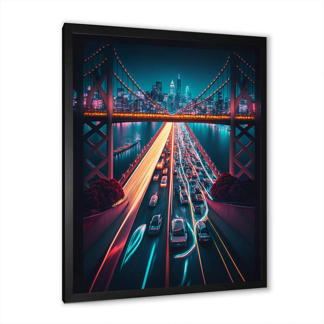 Futuristic San Francisco Neon II