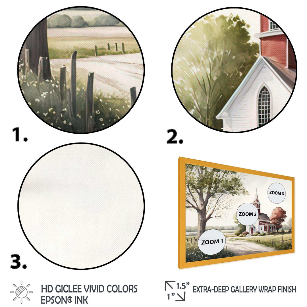 Monochome Yellow And Grey Farm VI
